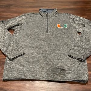 Adidas University of Miami Hurricanes Sweatshirt